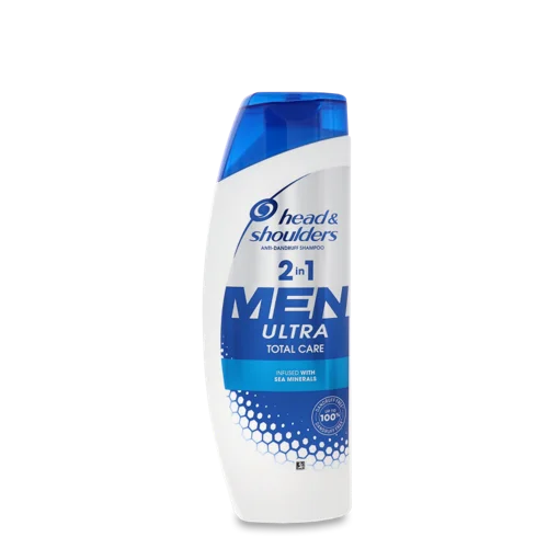 Шампунь та Бальзам-ополіскувач Проти Лупи 2в1 Комплексний Догляд Ultra Men Head&Shoulders, 360мл