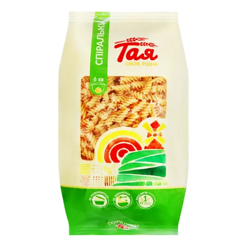 Вироби макаронні Спіральки Тая м/у 1кг