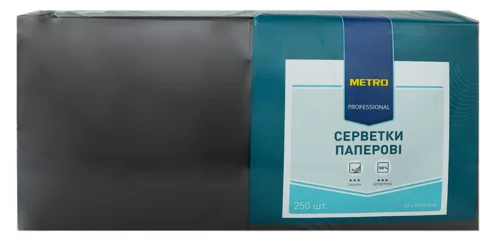 М'ясо Вищого Гатунку В/ґ, Сервірування 33х33 2шт 250г Чорна