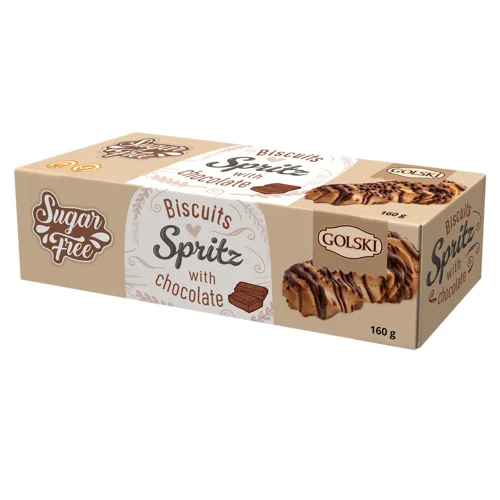 Печиво Golski Spritz з шоколадом 160г