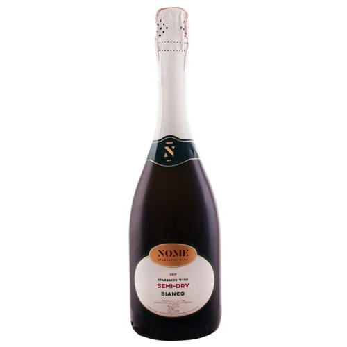 Вино ігристе Nome semi-dry bianco 10,0-13,5% 0,75л x3