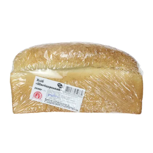 Хліб нарізний Швейцарський Хортичанка м/у 1кг