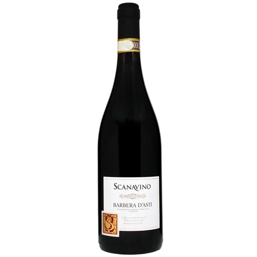 Вино Scanavino Barbera D'Asti червоне сухе 13,5% 0,75л