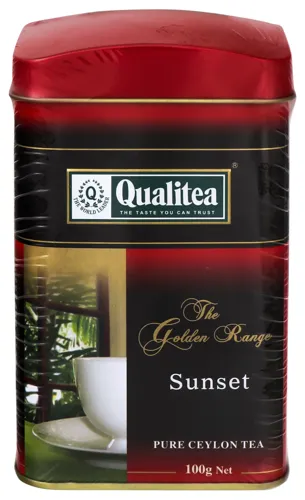 Чай чорний Qualitea Sunset великолистовий 100г