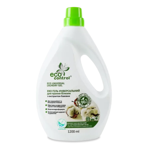 Гель д/прання Eco Control екстракт бавовни універ