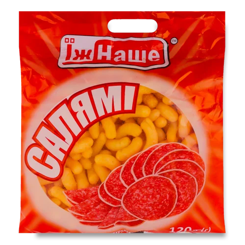 Кукурудзяні Палички В/ґ ЇжНаше, Міжнародний, 120г