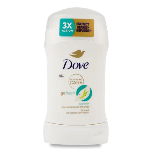Антиперспірант-олівець Dove Go Fresh Advanced Care Pear Scent, 50 мл