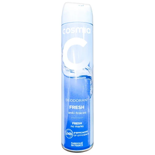 Дезодорант аерозольний Cosmia Fresh без плям 200мл