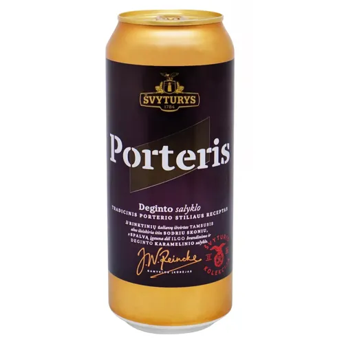 Пиво Svyturys Porteris темне 6,9% 0,5л
