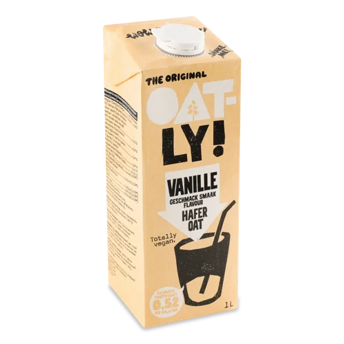 Напій Oatly! Вівсяний Вітамін І Мінер Смак Ванілі, 1л