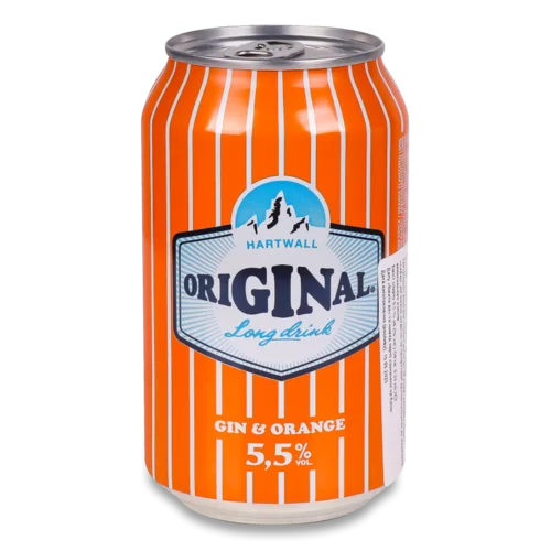 Напій слабоалкогогольний Original Long Drink Gin Orange з/б
