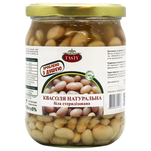 Квасоля Tasty натуральна 470 г