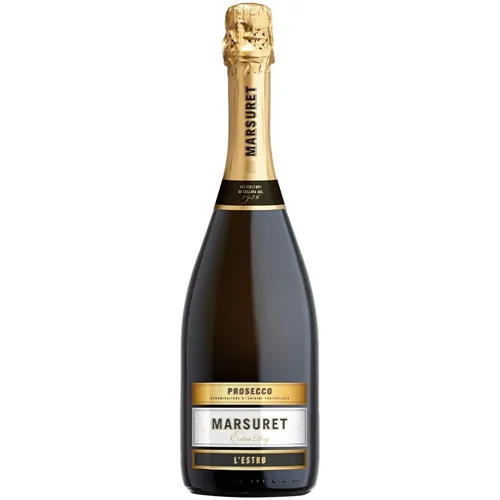 Вино ігристе Marsuret L'estro Prosecco біле екстра сухе 11,5% 0,75л