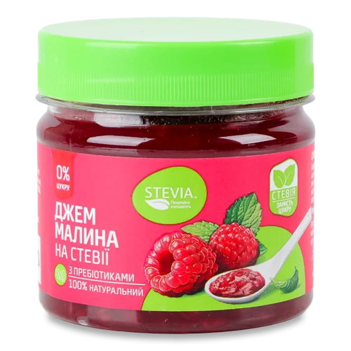 Джем На Стевії З Пребіотиками Малина, в/ґ, 180г