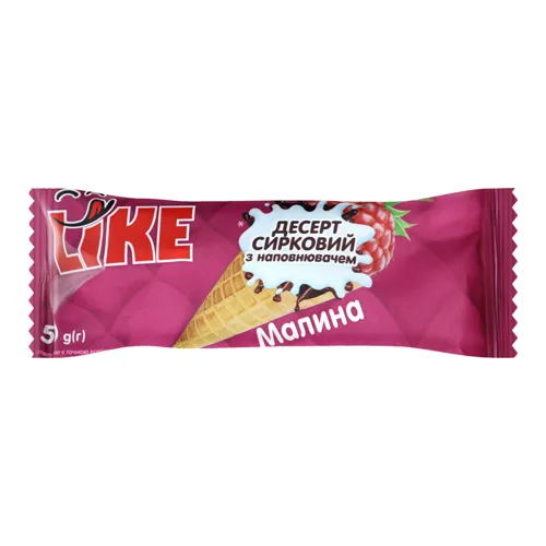 Десерт сирковий «Малина Like» м/у 50г