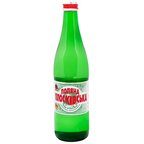 Вода мінеральна Поляна Плосківська сильногазована 0,5л