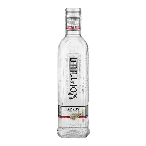Горілка 0.25л 40% Срібна прохолода Хортиця пл