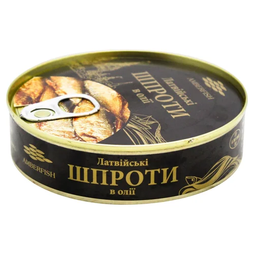 Шпроти Amberfish в олії 160г