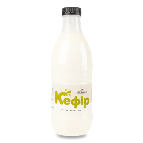 Кефір Пастеризований 2.5% Бараново, п/пл, 1л