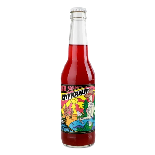 Напій Безалкогольний Слабогазований Ферментований З Малиною, c/пл 330мл