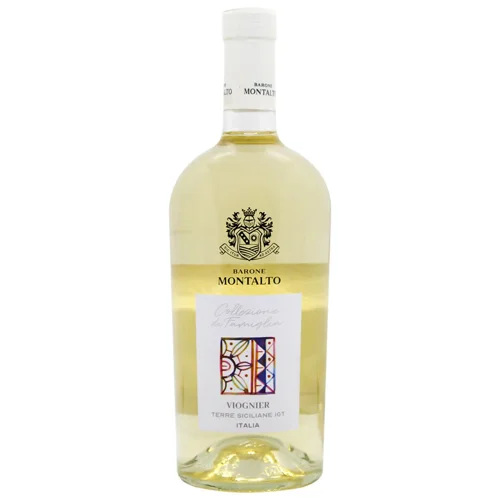 Вино Baron Montalto Viognier Collezione di Famiglia біле сухе 12,5% 0,75л