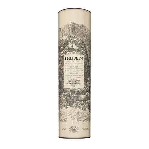 Віскі 0.7л 43% Single Malt Oban тубус