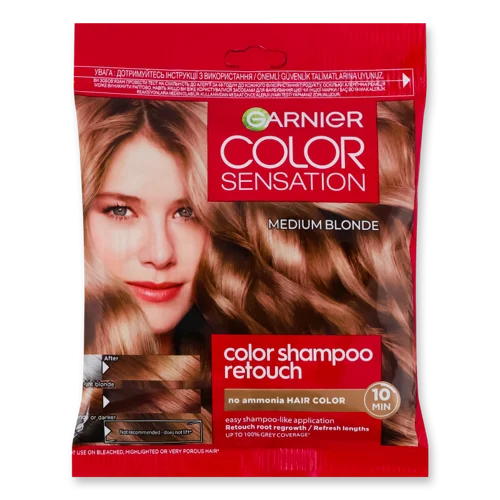 Крем-фарба Для Волосся Без Аміаку Color Sensation, Колір 7.0, Garnier, 1 шт