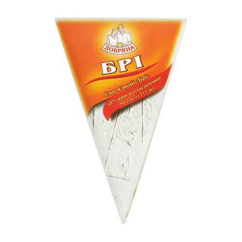 Сир 50% м'який Брі Добряна м/у 115г