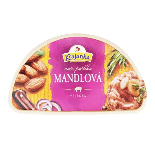 Паштет з мигдалем Krajanka п/у 100г