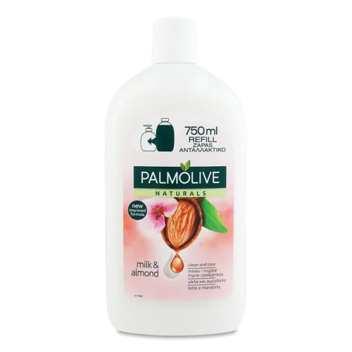 Рідке Мило Для Рук Milk&Almond Naturals Palmolive, 750мл