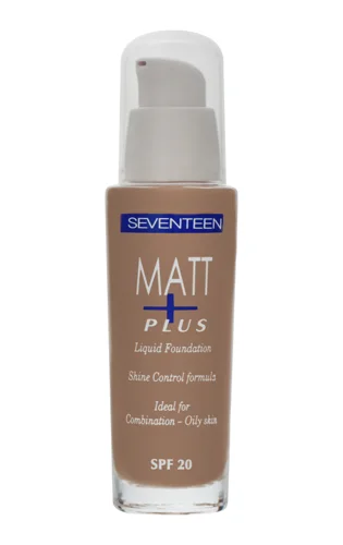 Тональний Крем Matt Plus №01 Seventeen, Вищого ґатунку, 30мл