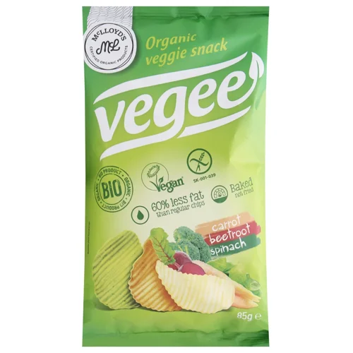 Снеки Vegee картопляні органічні без глютену 85г