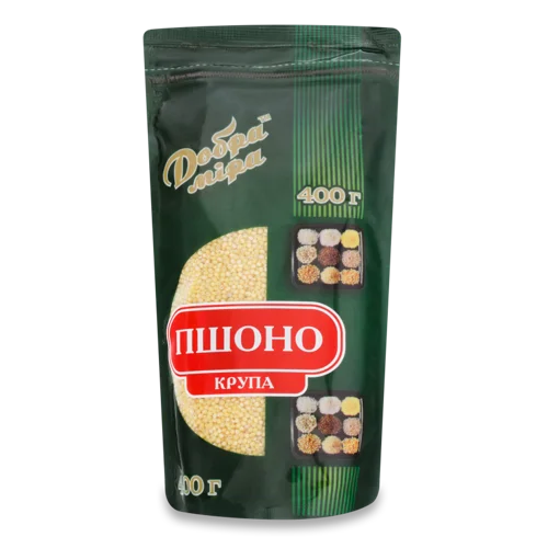 Пшоно Шліфоване Вищого Ґатунку, д/п 400г