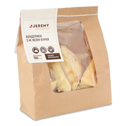 Бендерики З М'ясом Курки В/К, 500г