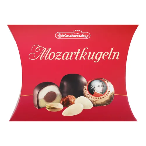 Цукерки фісташково-марципанові в шоколаді Mozartkugeln Schluckwerder к/у 60г