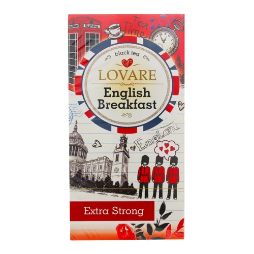 Чай Lovare Англійський сніданок чорний 24шт*2г