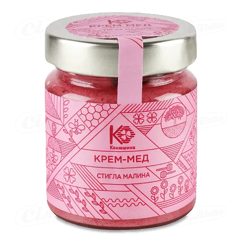 Крем-мед «Лавка традицій» «Конюшина» «Стигла малина», 220г