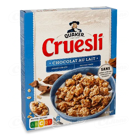 Мюслі Quaker Cruesli з молочним шоколадом, 450г