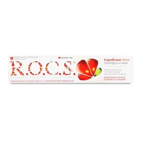 Зубна Паста Грейпфрут і М'ята R.O.C.S., 60мл, в/с