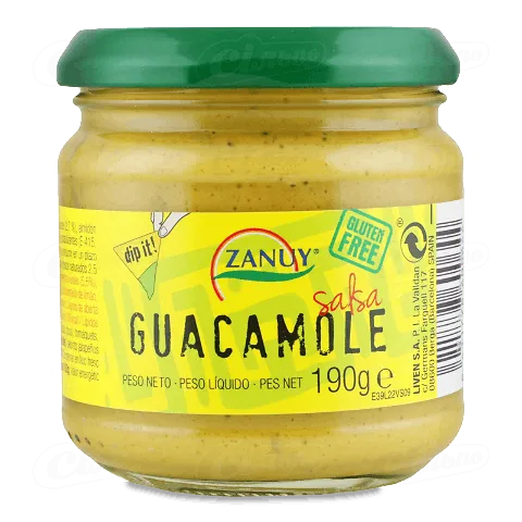 Соус Zanuy Guacamole Salsa з авокадо, 190г