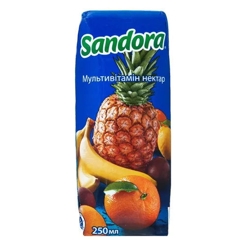 Нектар неосвітлений Мультивітамін Sandora т/п 250мл