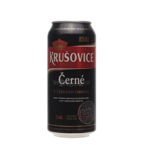 Пиво 0.44л 3.8% темне Krusovice Cerne