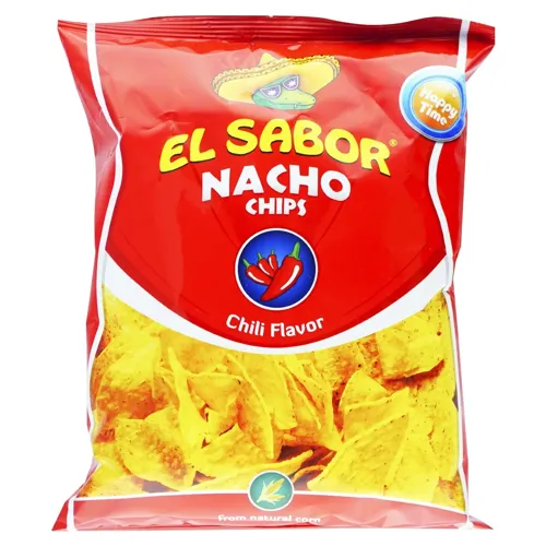 Чіпси начос El Sabor зі смаком чілі 100г
