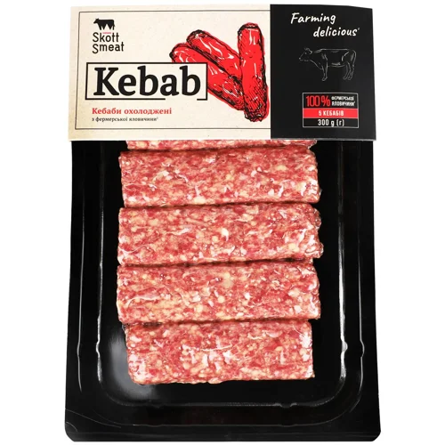 Кебаб Skott Smeat яловичий охолоджений 300г