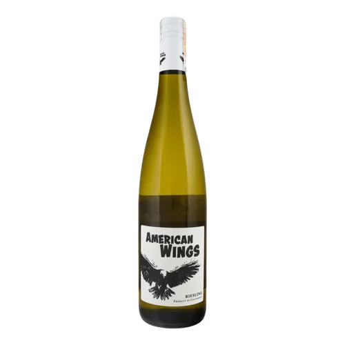 Вино American Wings Riesling біле напівсухе 12.5% 0.75л