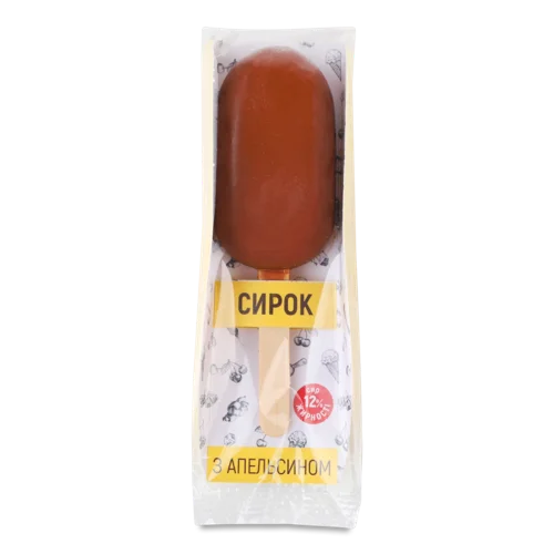Сирок Вершковий 18% У Бельгійському Шоколаді З Апельсином Jeremy, м/у, 50г