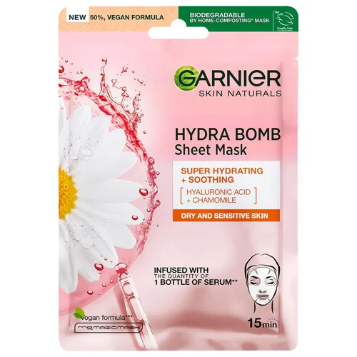 Маска для обличчя Garnier Skin Naturals Зволоження та комфорт 32г