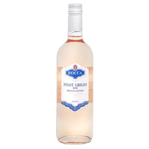 Вино Rocca Pinot Grigio Rose Provincia di Pavia рожеве сухе 12% 0,75л