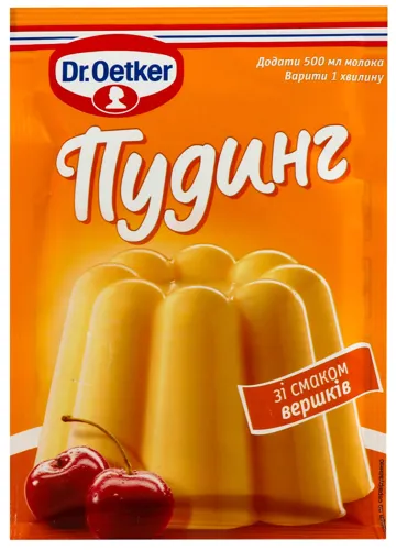 Пудинг зі смаком вершків Dr. Oetker 40г