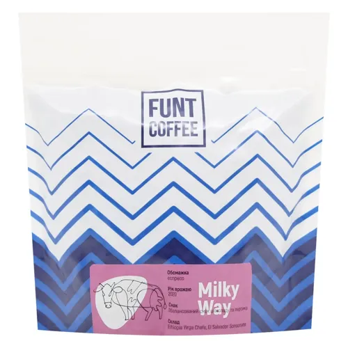 Кава Funt Coffee Milky Way натуральна в зернах 250г